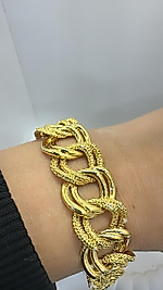 Altın kaplama samanyolu bileklik