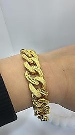 Altın kaplama samanyolu bileklik