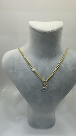 Altın kaplama kolye